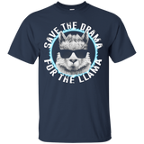 Save the Drama For the Llama T-Shirt_Black