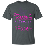 Resting Witch Face Shirt For Funny Halloween Broom Stick_black=