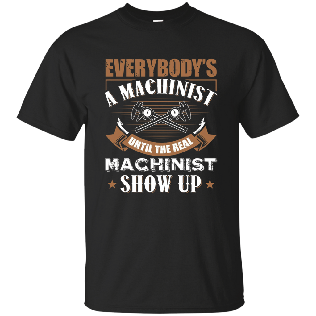 Machinist Shirt - Funny Machinist T Shirts_black=