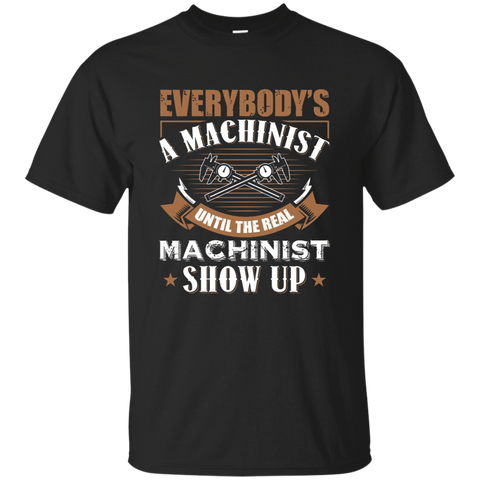 Machinist Shirt - Funny Machinist T Shirts_black=