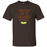 Sale Halloween Monsters Ate My Halloween Costume Cute Tshirt_black=