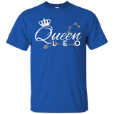 Queen Leo T-Shirt Zodiac Sign_Black