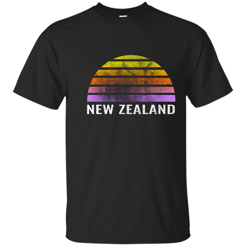 Throwback Sunset Vintage New Zealand Shirt_navy=