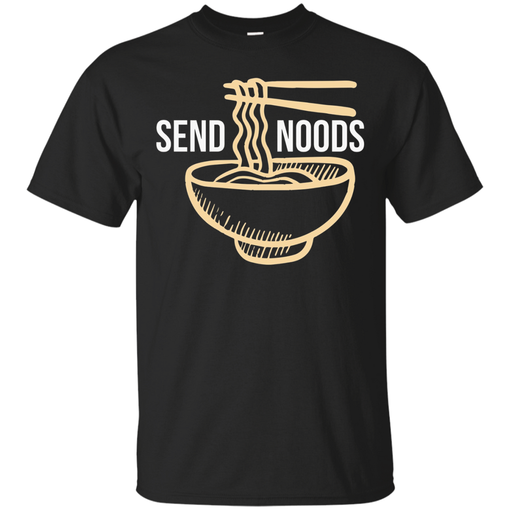 Send Noods Ramen Noodles T-Shirt_Black