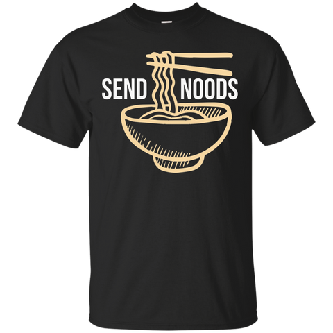 Send Noods Ramen Noodles T-Shirt_Black