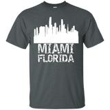 Miami Florida USA United States America City T-shirt_Black