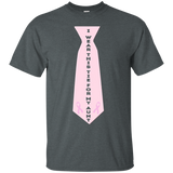 I Wear This Tie For My Aunt Breast Cancer Awareness T-shirt_black=