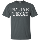 Native Texan Shirt - Texas Houston Dallas - San Antonio Tee_Black
