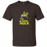 She-Hulk Comic Graphic T-Shirt_Asphalt