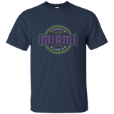 The Place To Be Miami Florida T-Shirt_Black