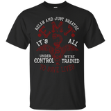 Relax And Just Breathe EMT T Shirt_Black