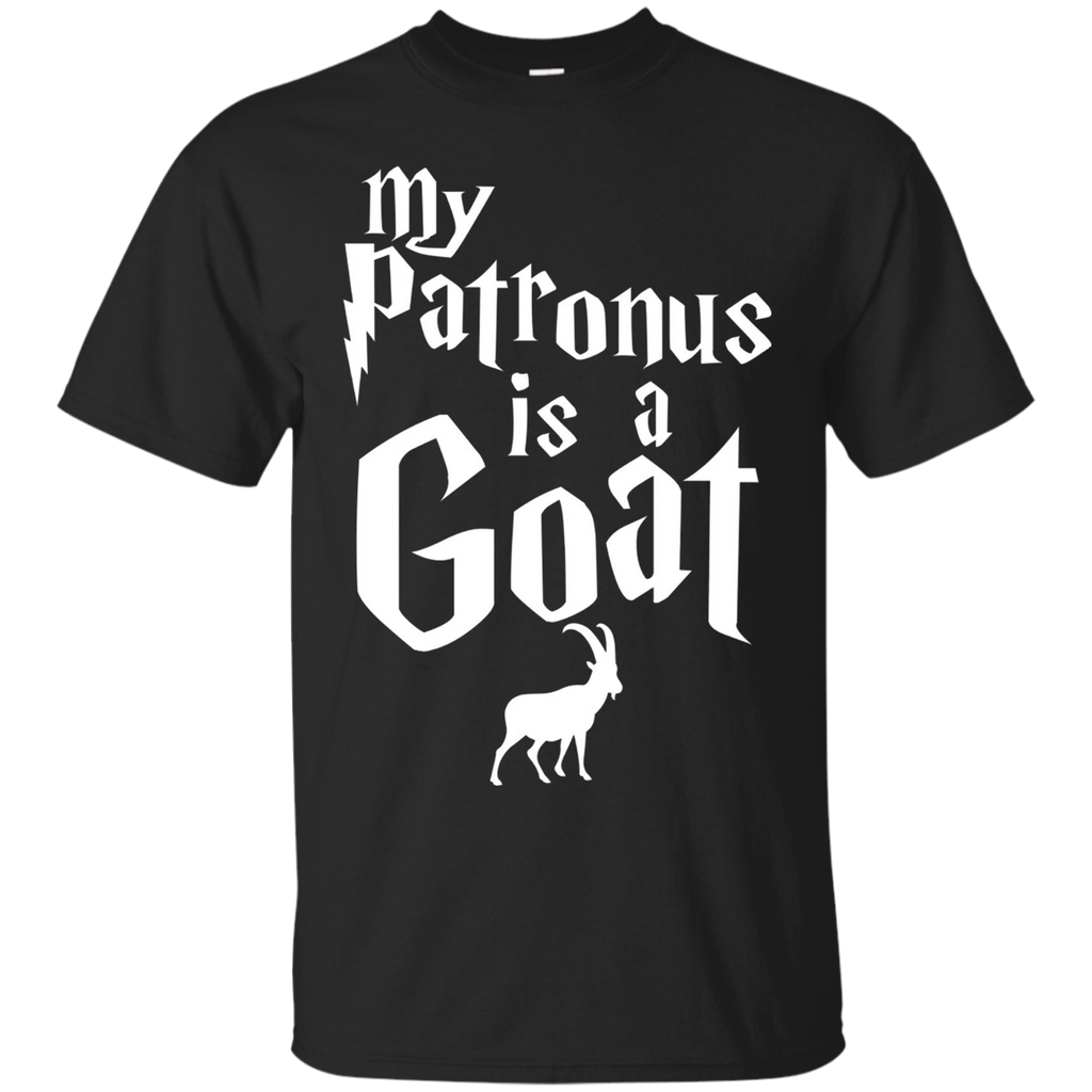 My Patronus Is A Goat T shirt_Black