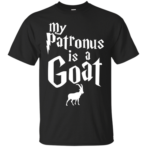 My Patronus Is A Goat T shirt_Black