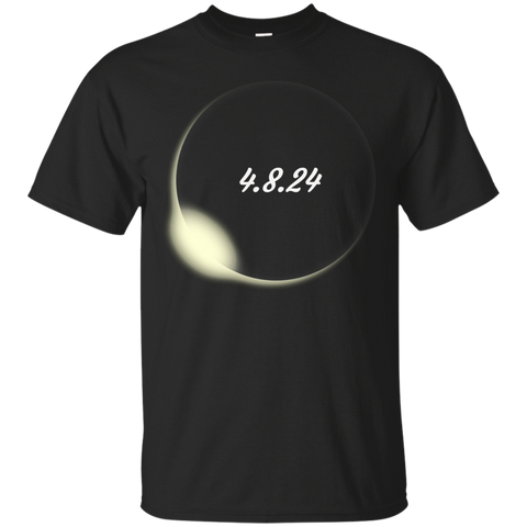 Total Solar Eclipse April 2024 T-Shirt_Black