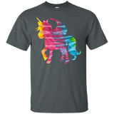 Tie Dye Unicorn Graphic T-shirt_black=