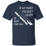 Mens If At First You Didn't Succeed Skydiving T Shirts_black=