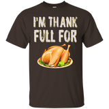 I Am Thankfull For Roasted Turkey - Thanksgiving Tshirt_black