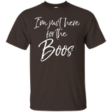 I'm Just Here For The Boos Shirt Funny Halloween Costume Tee