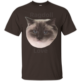 Ragdoll Love Cat Breed T-Shirt_Black
