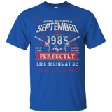Legends Were Born In September 1985 Tshirt 32th T-shirt
