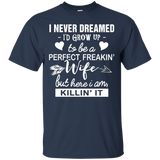 Perfect Freakin' Wife T-Shirt_Black