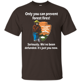 Resist Bear Only You Can Prevent Forest Fires Defunded Shirt_Black
