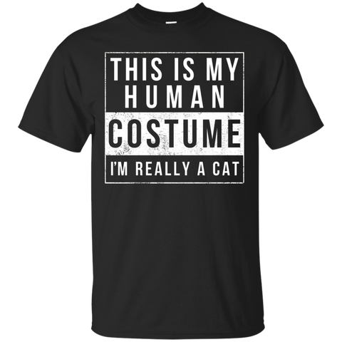 I'm Really A Cat Costume Halloween Shirt Funny Gift