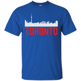 Toronto Skyline Ontario City Canada Proud Canadian T-Shirt_Black