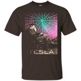 NIKOLA TESLA Inventor AC Electricity Inspiring Science Shirt_Black