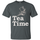 Tea Time With The Mad Hatter T-Shirt_Black