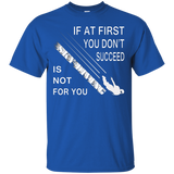 Mens If At First You Didn't Succeed Skydiving T Shirts_black=