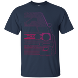 Roughed Modified MK2 GT-i 16v Racing T-Shirt_Black