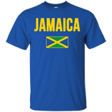 Jamaica T-shirt Jamaican National Country Flag Tee Carribean