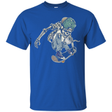 Skeleton Skater Skull Skateboard T-Shirt Tee Shirt_Black