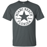MIAMI BEACH - FLORIDA - United States USA T-Shirt_Black