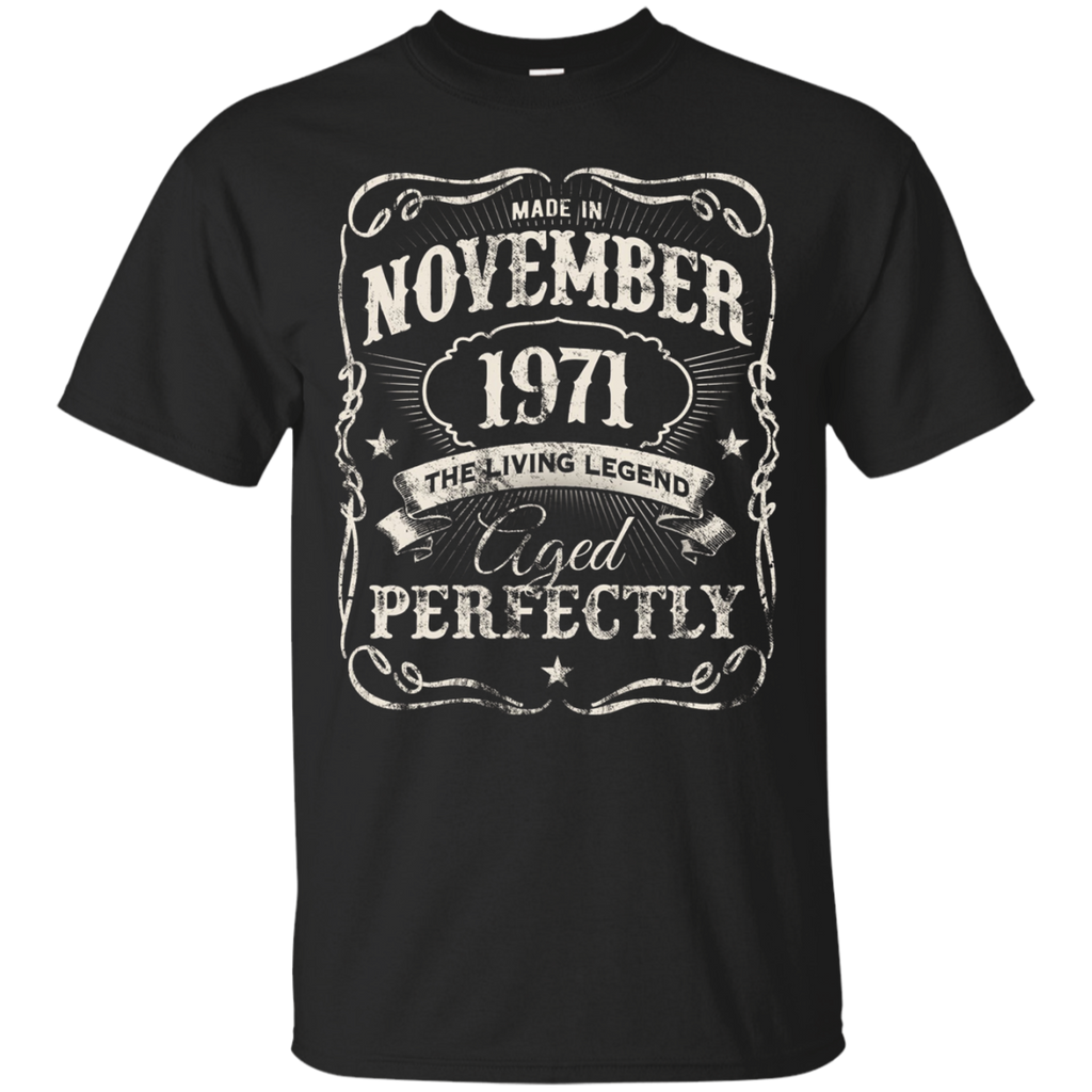 Legends Were Born In November 1971 Shirt 46th Birthday Gift